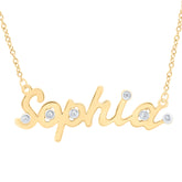 1/20CTW-DIA NK GIFT "Sophia" NECKLACE (18 INCH)